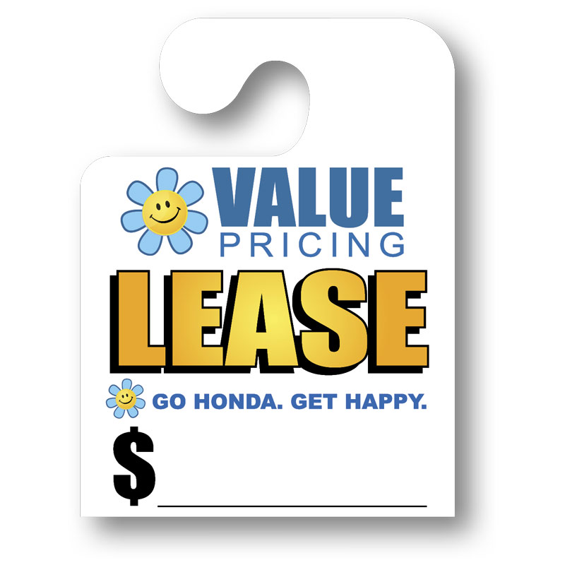 Full Color Custom Mirror Hook Style Hang Tag 1 Side Imprint