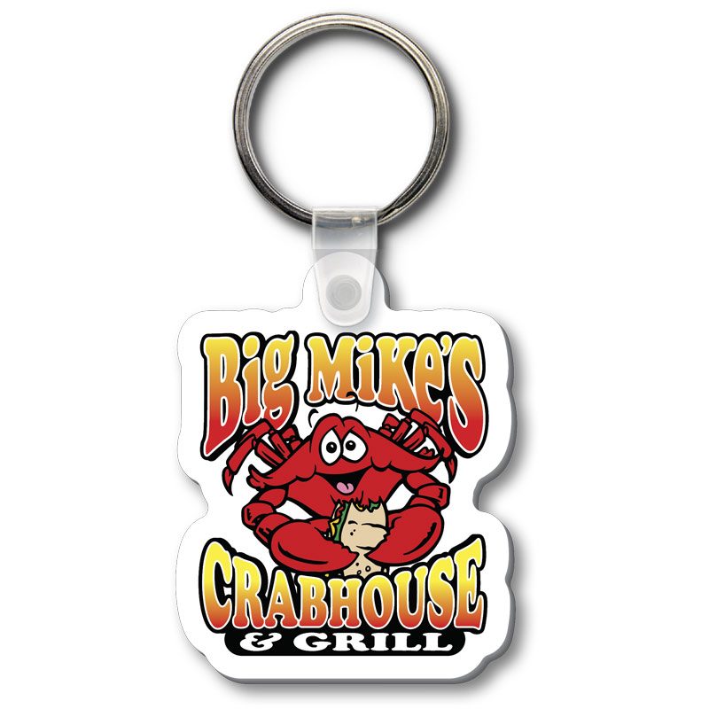 Soft Vinyl Key Tag 1 Side Imprint